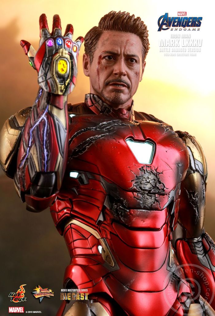 Avengers: Endgame - Iron Man Mark LXXXV (Battle Damaged Version) - MMS543D33 Avengers: Endgame - Iron Man Mark LXXXV (Battle Damaged Version) - MMS543D33