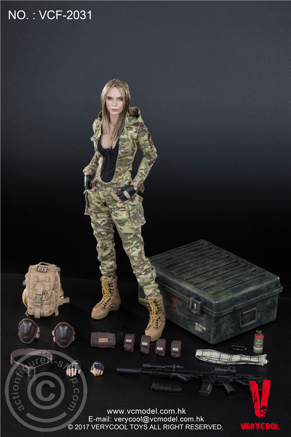 vcf2031-32DWAqF1SIC83xR Villa - MC Camouflage Women Soldier