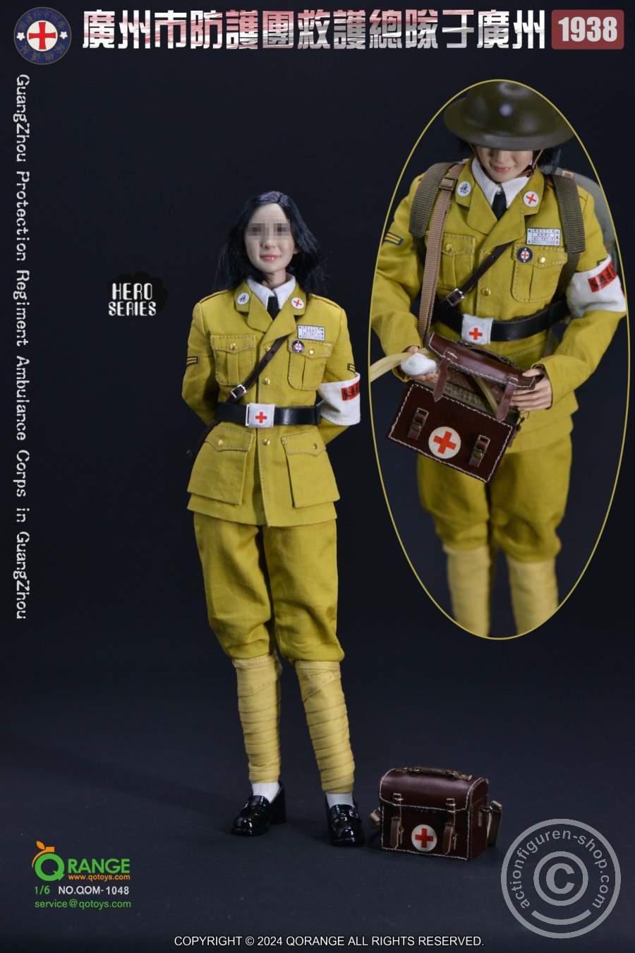 GuangZhou Protection Regiment Ambulance Corps - GuangZhou 1938 – in 1/6 scale