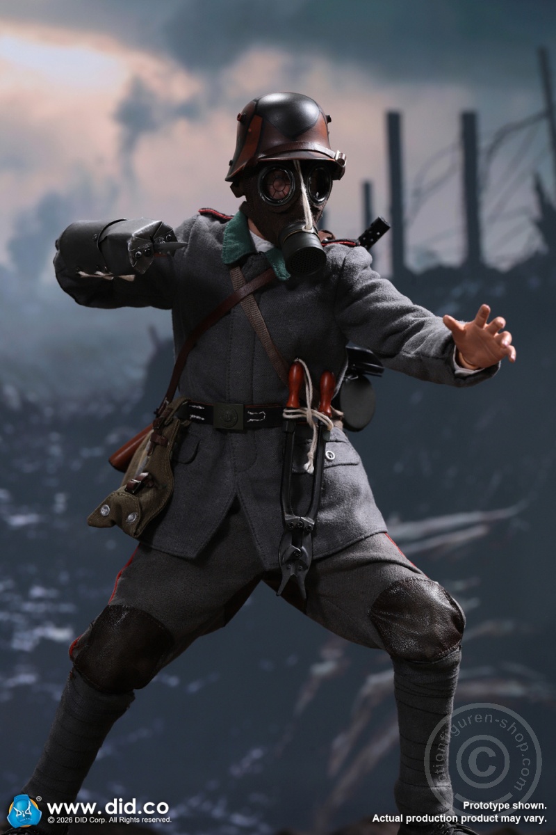Bodo - WW I German Army Stormtrooper Infantry - in 1/6 scale