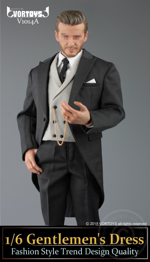 Gentlemen´s Dress Set - dark-grey