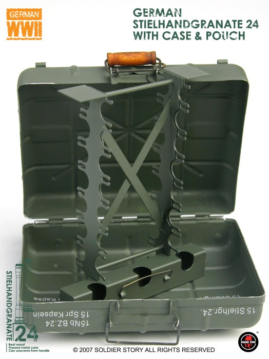 SSt-M24-22 Stielhandgranate 24 mit Packkasten
