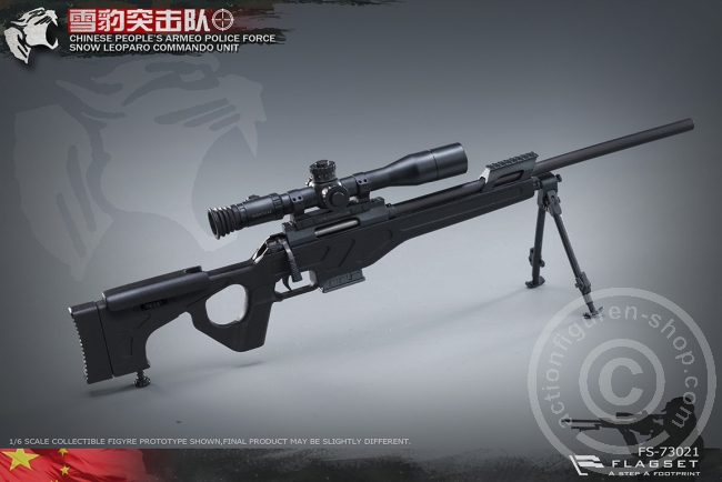FS73021-22 PLA - Snow Leopard Commando Unit - Female Sniper