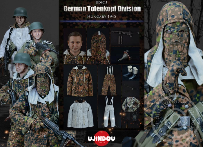 German Totenkopf Division WW-II - Hungary 1945 German Totenkopf Division WW-II - Hungary 1945