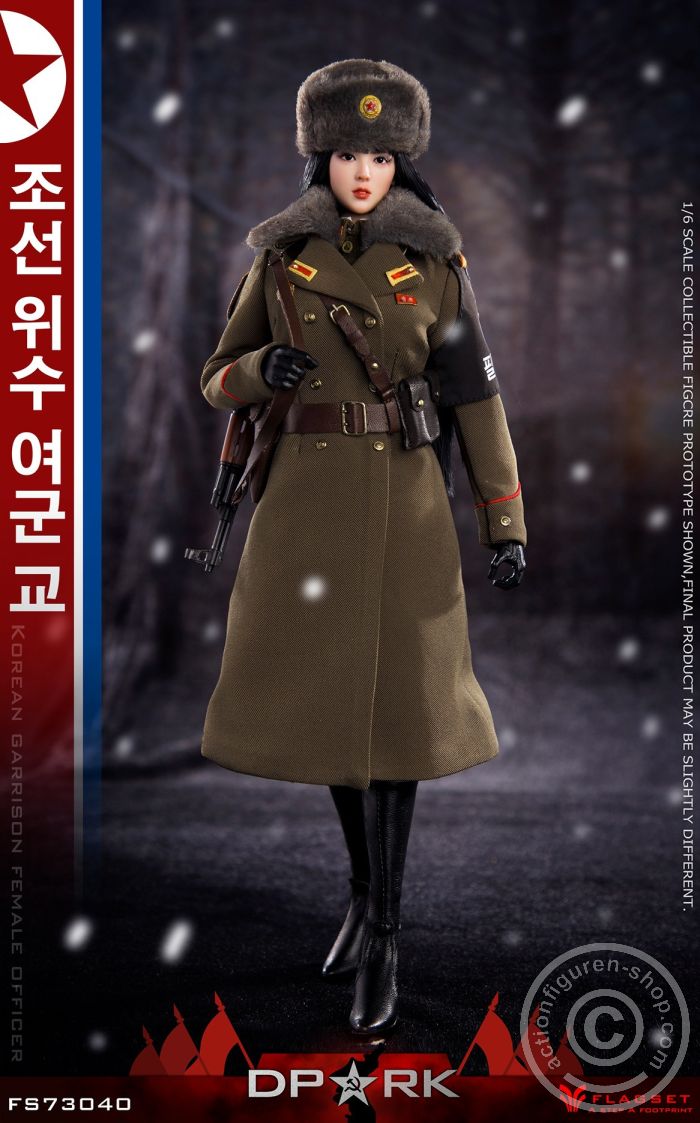 FS73040-02 North Korea - DPRK - Female Soldier