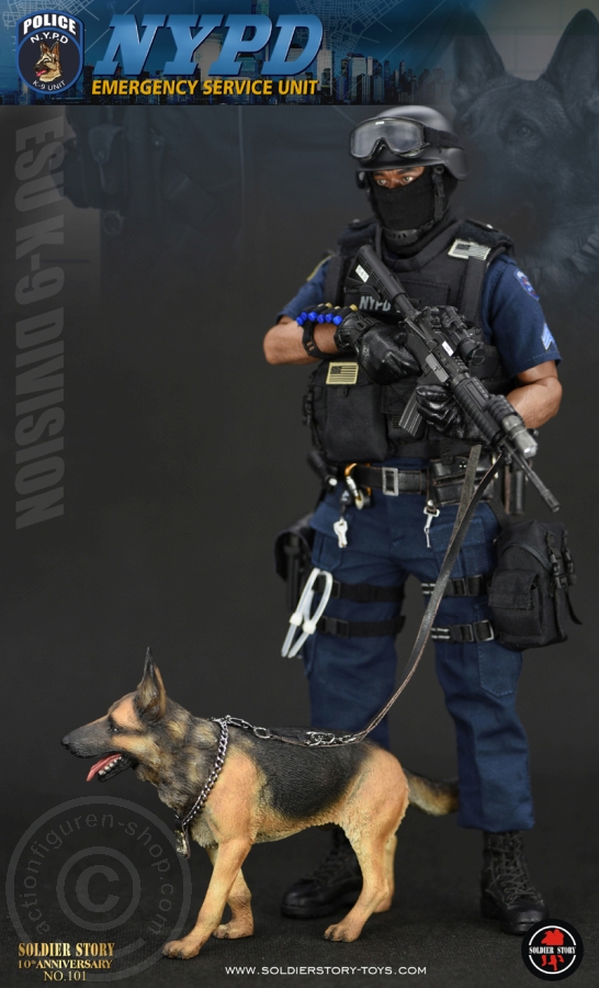 SSt101-08 NYPD - ESU - K-9 DIVISION - (Hundestaffel)