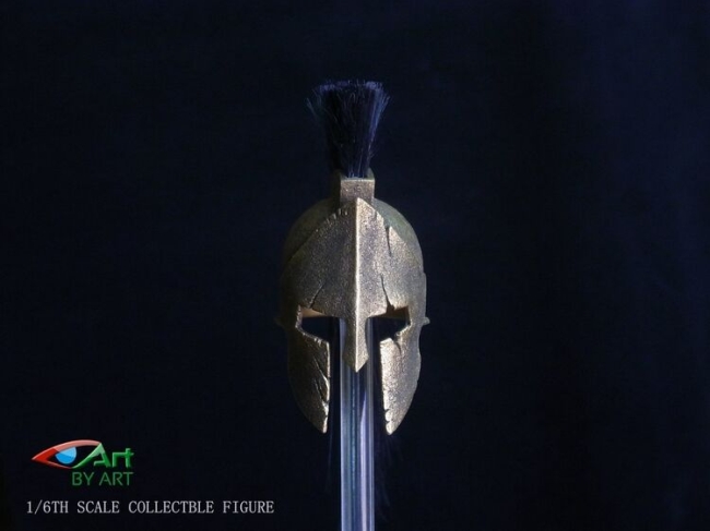 BYArt001-08 Gerard - Warrior - Head & Copper Helmet