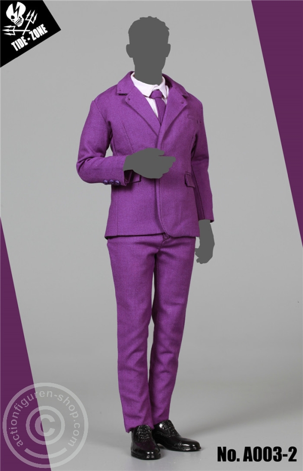 Modern Man Suit Set - lila