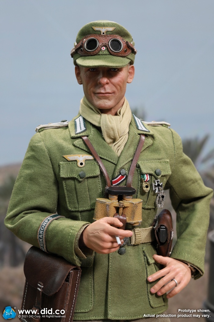 80151-26wuCdnOmAOQ495 Wilhelm - WWII German Africa Korps Infantry Captain