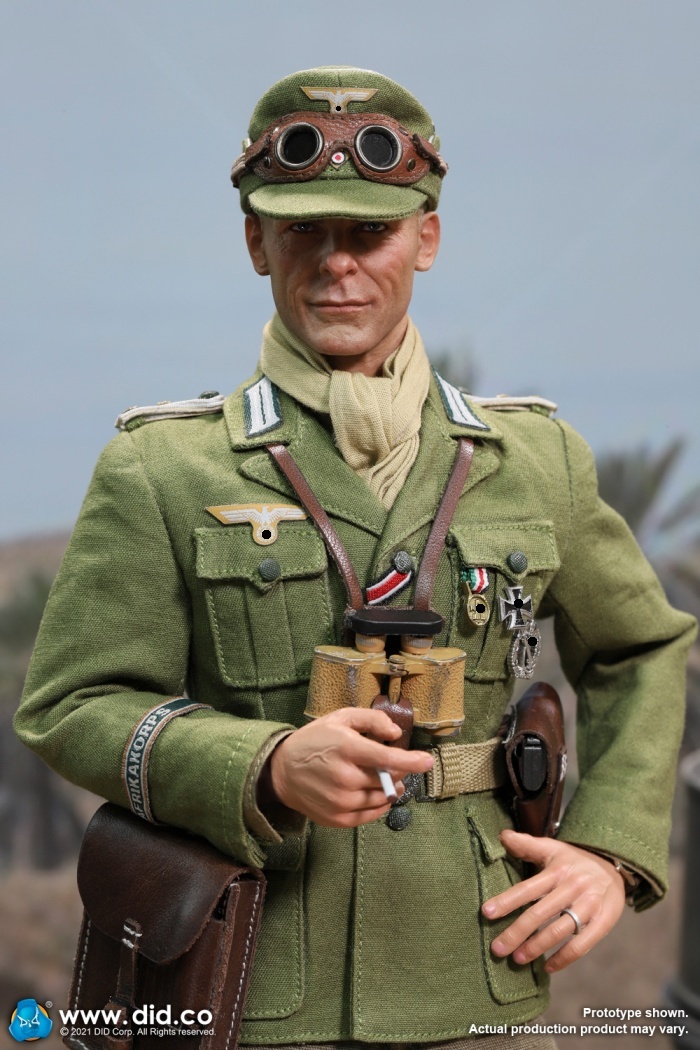 Wilhelm - WWII German Afrika Korps Infantry Captain