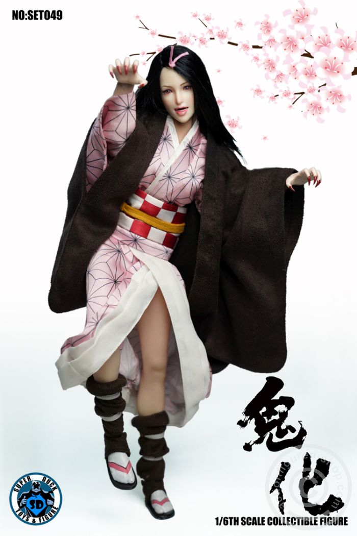 SDS049-02 ONI Girl - Cosplay Cloth & Head Set