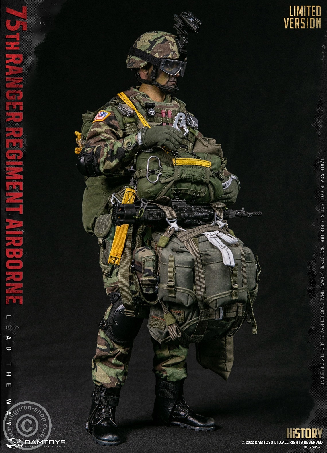 75th Ranger Regiment - Airborne Saw Gunner - Limited Version 75th Ranger Regiment - Airborne Saw Gunner - Limited Version