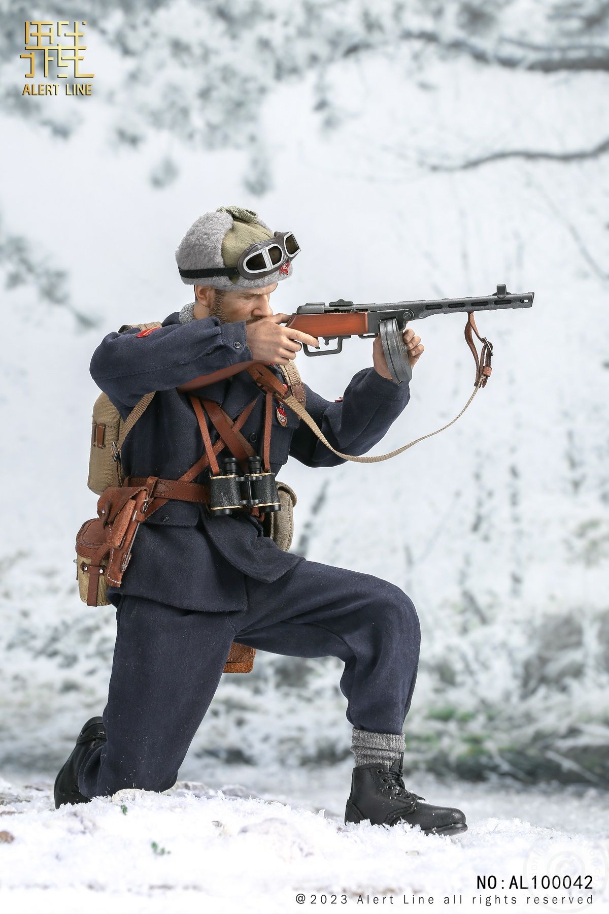 WWII Soviet Mountain Infantry Officer