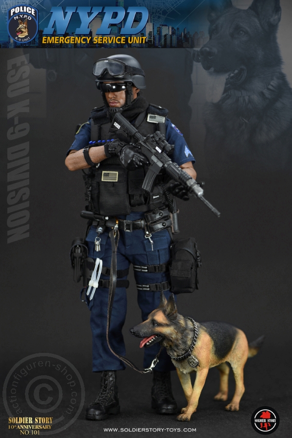 SSt101-15 NYPD - ESU - K-9 DIVISION - (Hundestaffel)