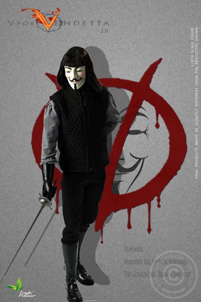 TP-CT013-04 V for Vendetta 2.0 - Guy Fawkes