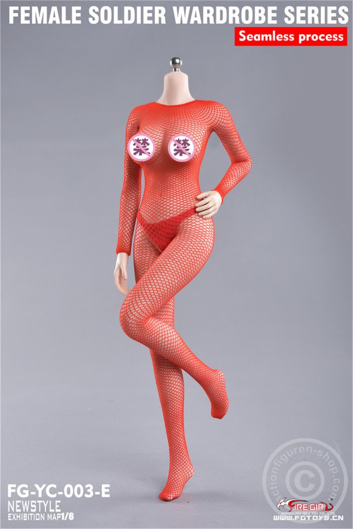 FGYC003E-02 Seamless Mesh Pantyhose - Female Wardrobe Series