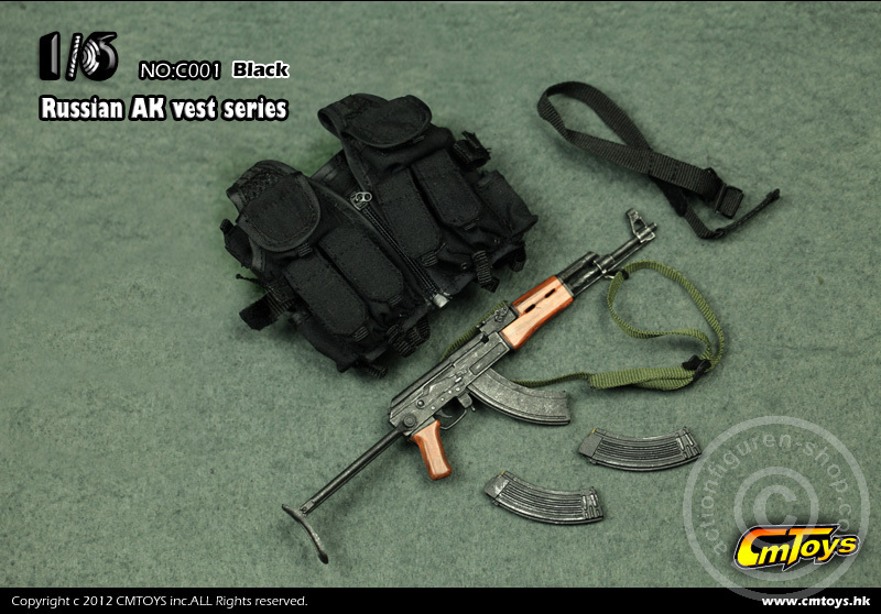 Russian AK-47 Set - Black