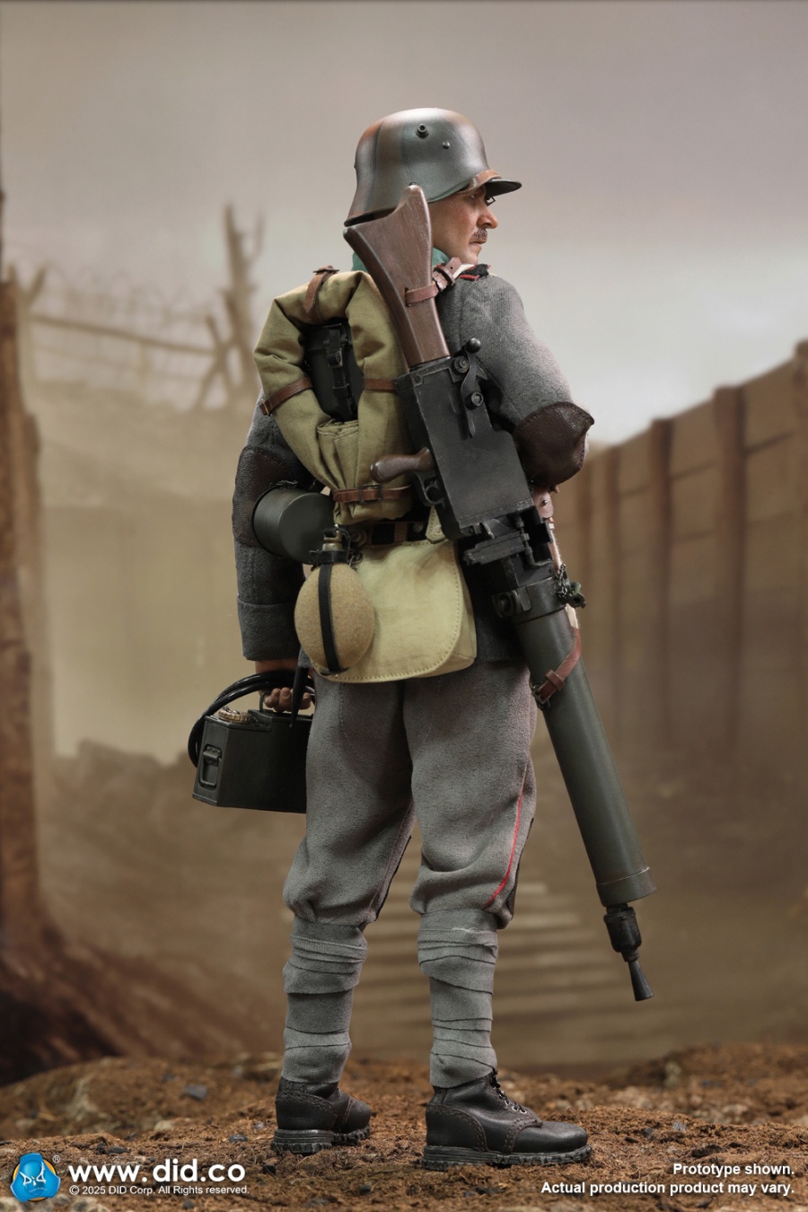 Arthur - WWI German MG08 Machine Gunner – in 1/6 scale Arthur - WWI German MG08 Machine Gunner – in 1/6 scale