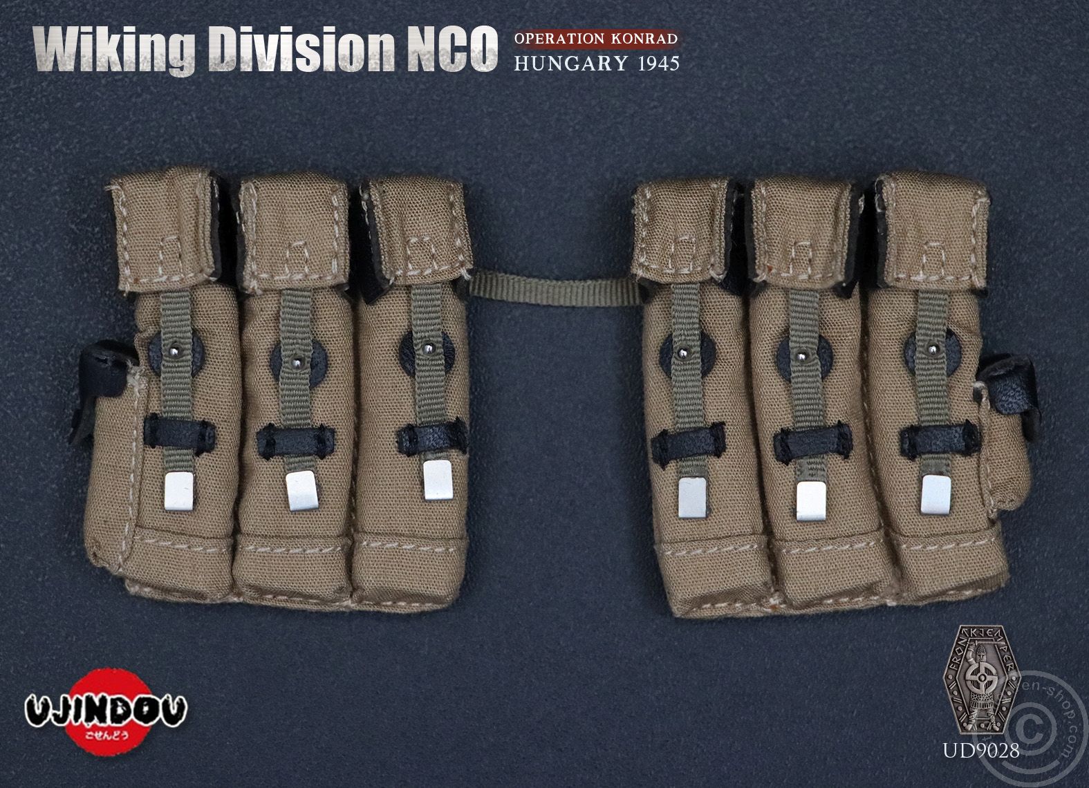 Wiking Division - NCO Operation Konrad - Hungary 1945 - leicht beschädigte Box - Wiking Division - NCO Operation Konrad - Hungary 1945 - leicht beschädigte Box -