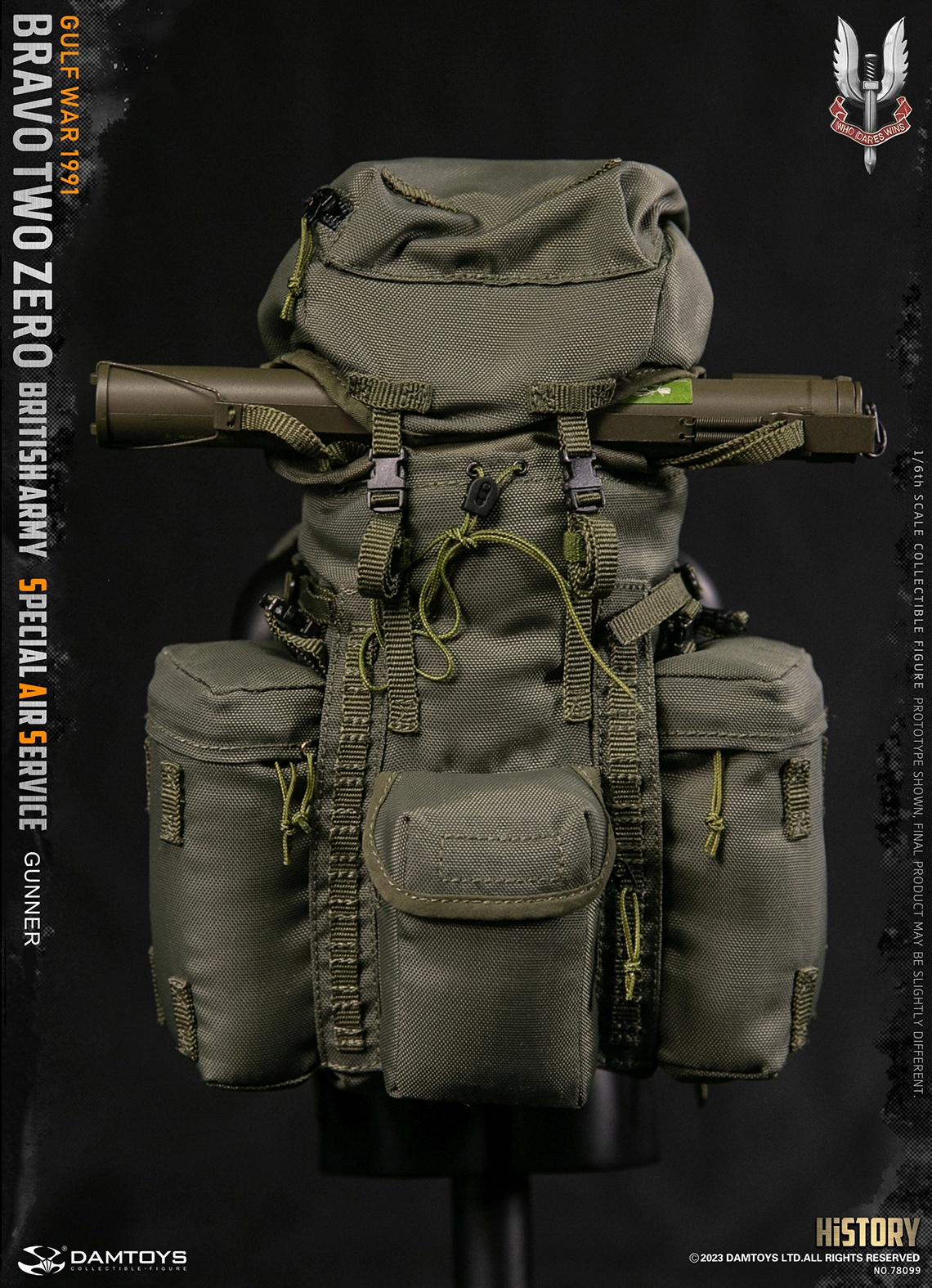 Bravo Two Zero - British Army Special Air Service (SAS) Gunner - Gulf War 1991 - in 1/6 scale Bravo Two Zero - British Army Special Air Service (SAS) Gunner - Gulf War 1991 - in 1/6 scale