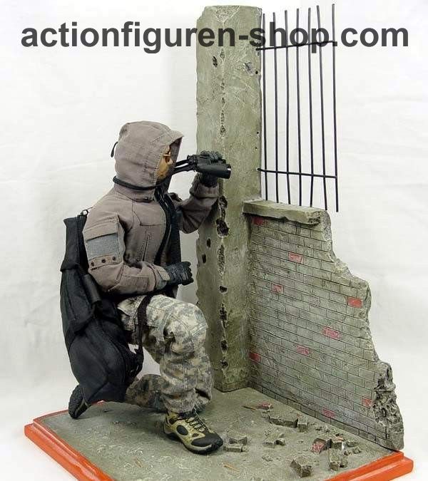 MD-10-03 Hauswand mit Zaun