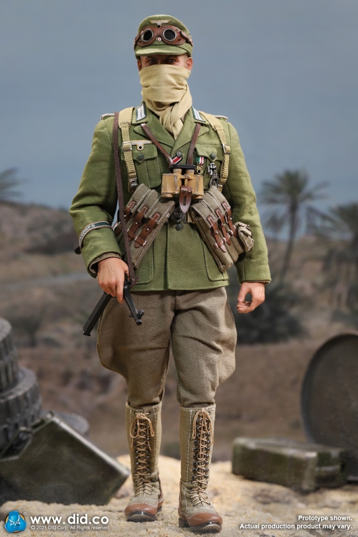 Wilhelm - WWII German Afrika Korps Infantry Captain