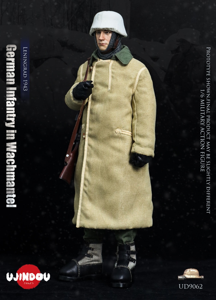 German Infantry - Wachmannschaft - w/ Wachmantel - Leningrad 1943 - in 1/6 scale