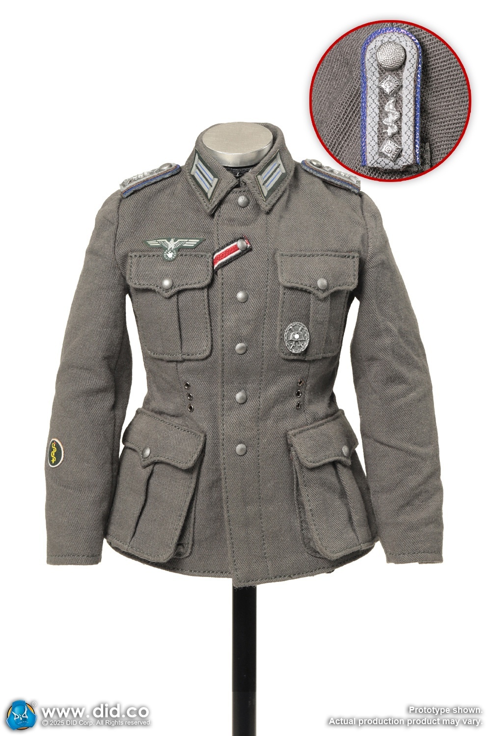 German WH Medic Officer - Unterarzt Gröger - in 1/6 scale German WH Medic Officer - Unterarzt Gröger - in 1/6 scale