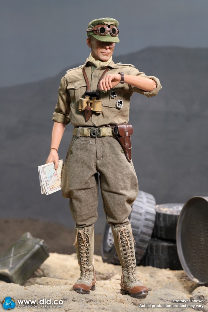 Wilhelm - WWII German Afrika Korps Infantry Captain