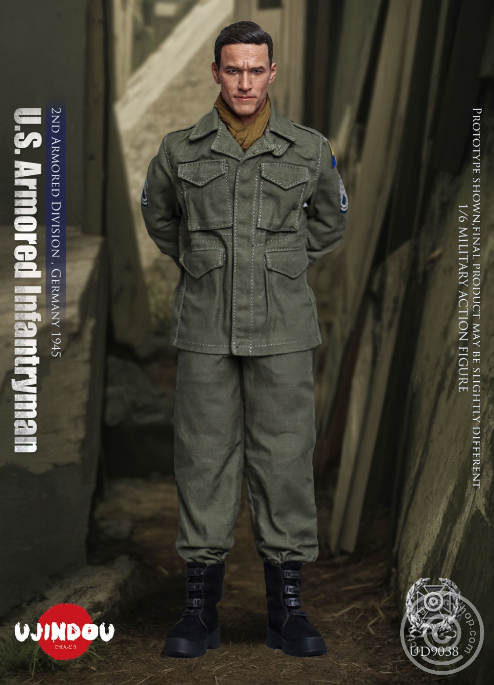 WWII - U.S. Army - Armored Infantryman - Germany 1945 - in 1/6 scale