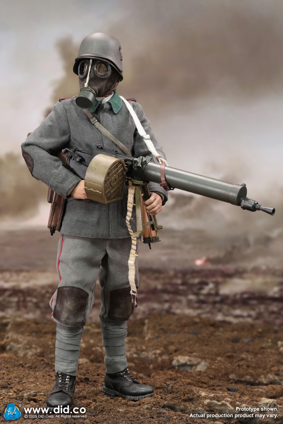 Arthur - WWI German MG08 Machine Gunner – in 1/6 scale Arthur - WWI German MG08 Machine Gunner – in 1/6 scale