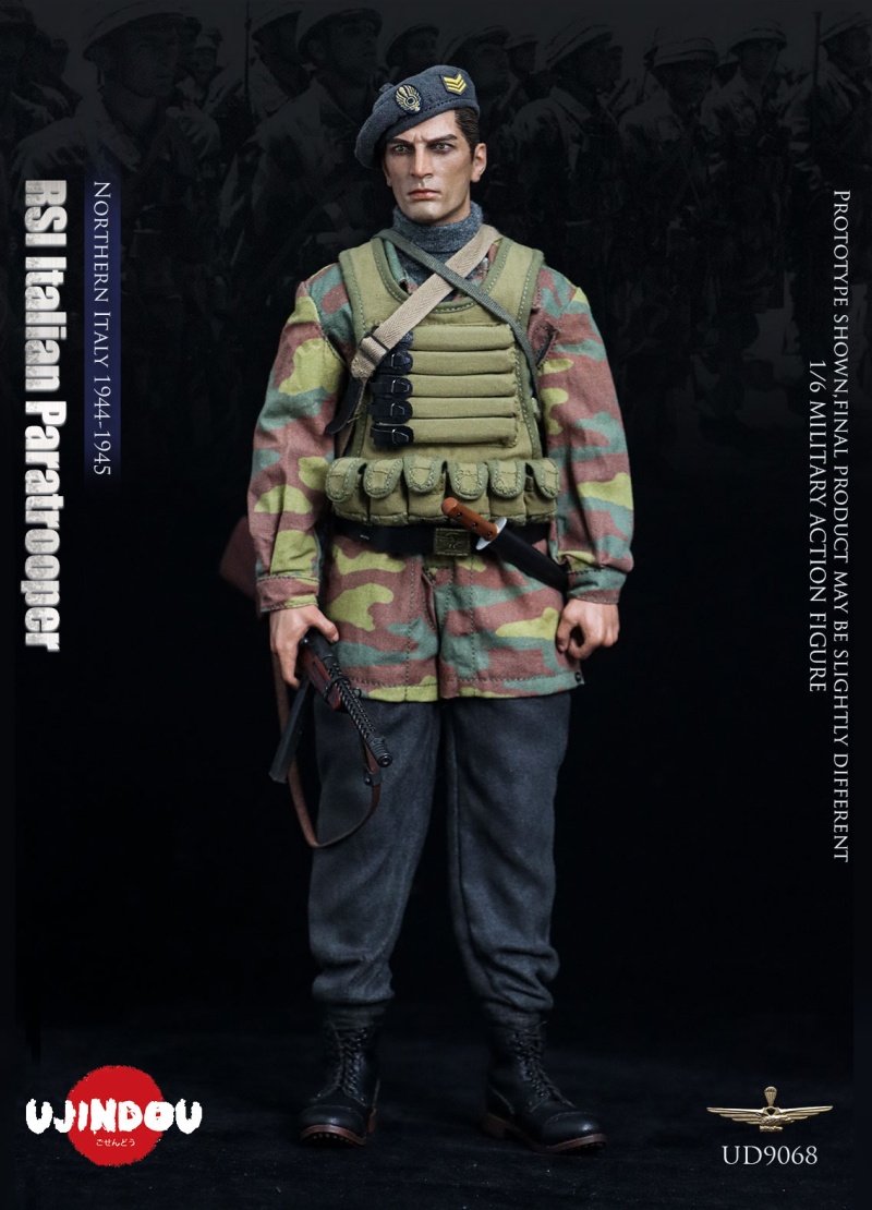 RSI Italian Paratrooper - Northern Italy 1944-1945 - in 1/6 scale