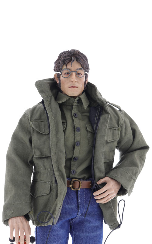 afs007J-05 John Lennon w/ M65 Military Jacket