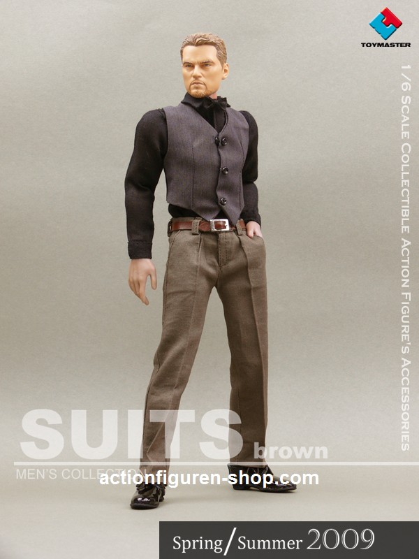 Men Suits Set - Brown