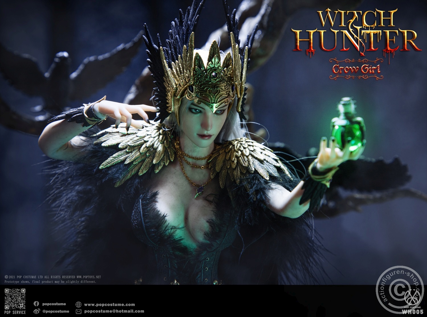 Witch Hunter Series - The Crow Girl Deluxe Version Witch Hunter Series - The Crow Girl Deluxe Version