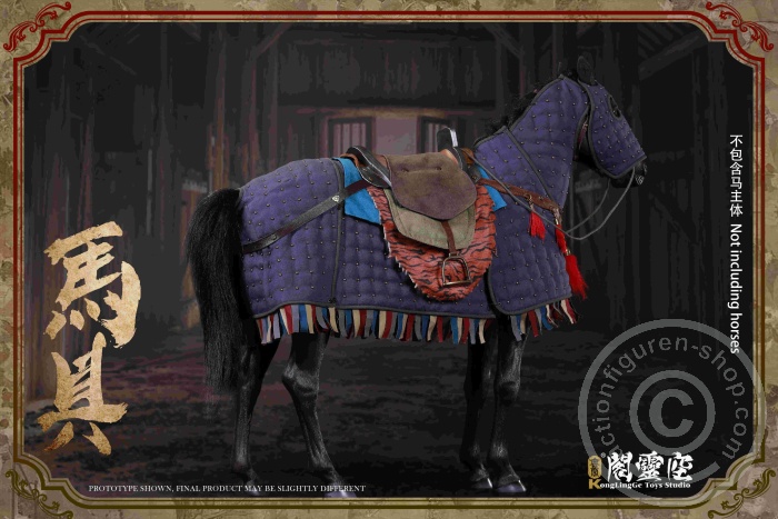 KLGD202012B-02 Saddlery Set - blue