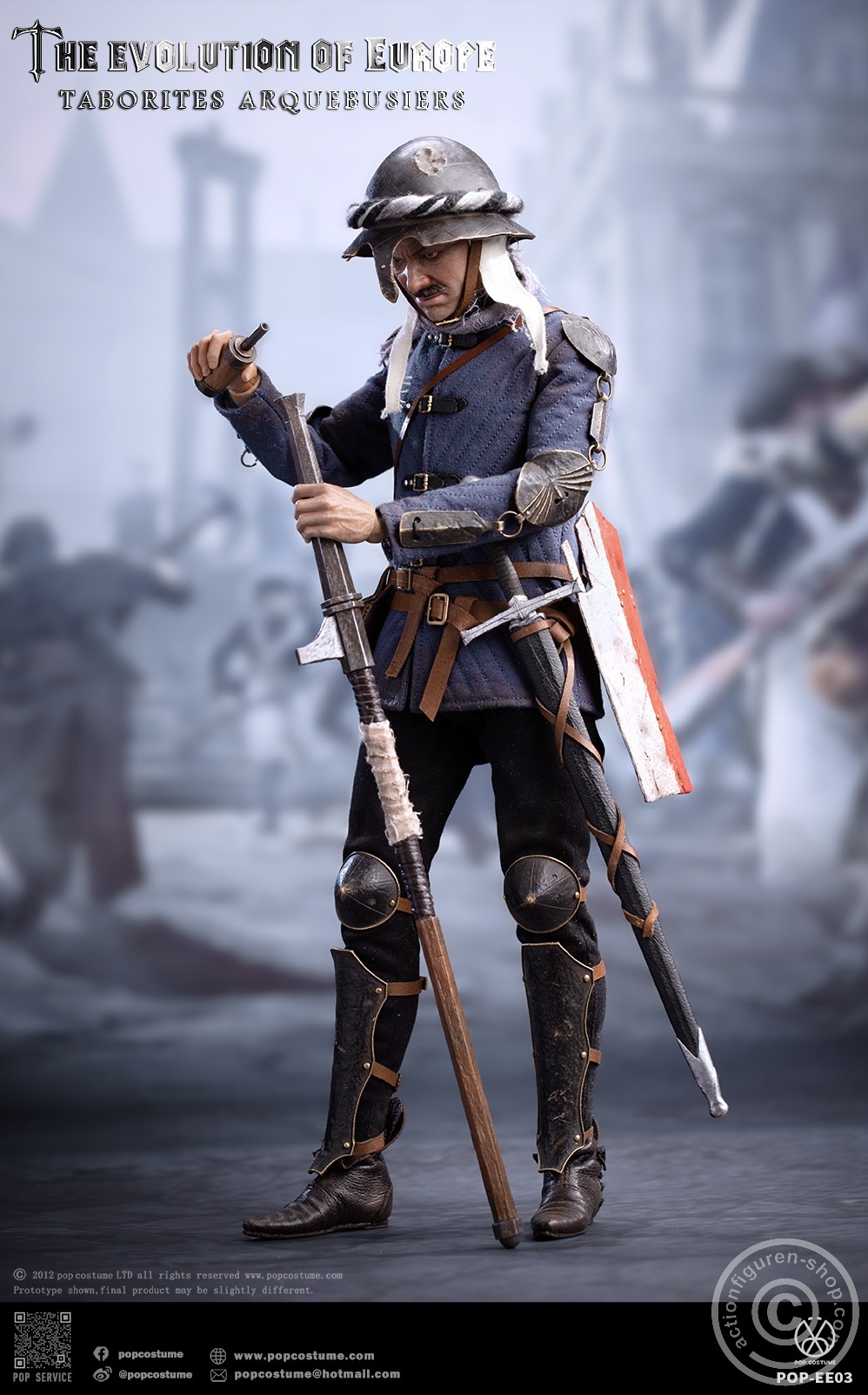 Arquebusiers - Taborites Hussite Wars 1420 - The Evolution of Europe
