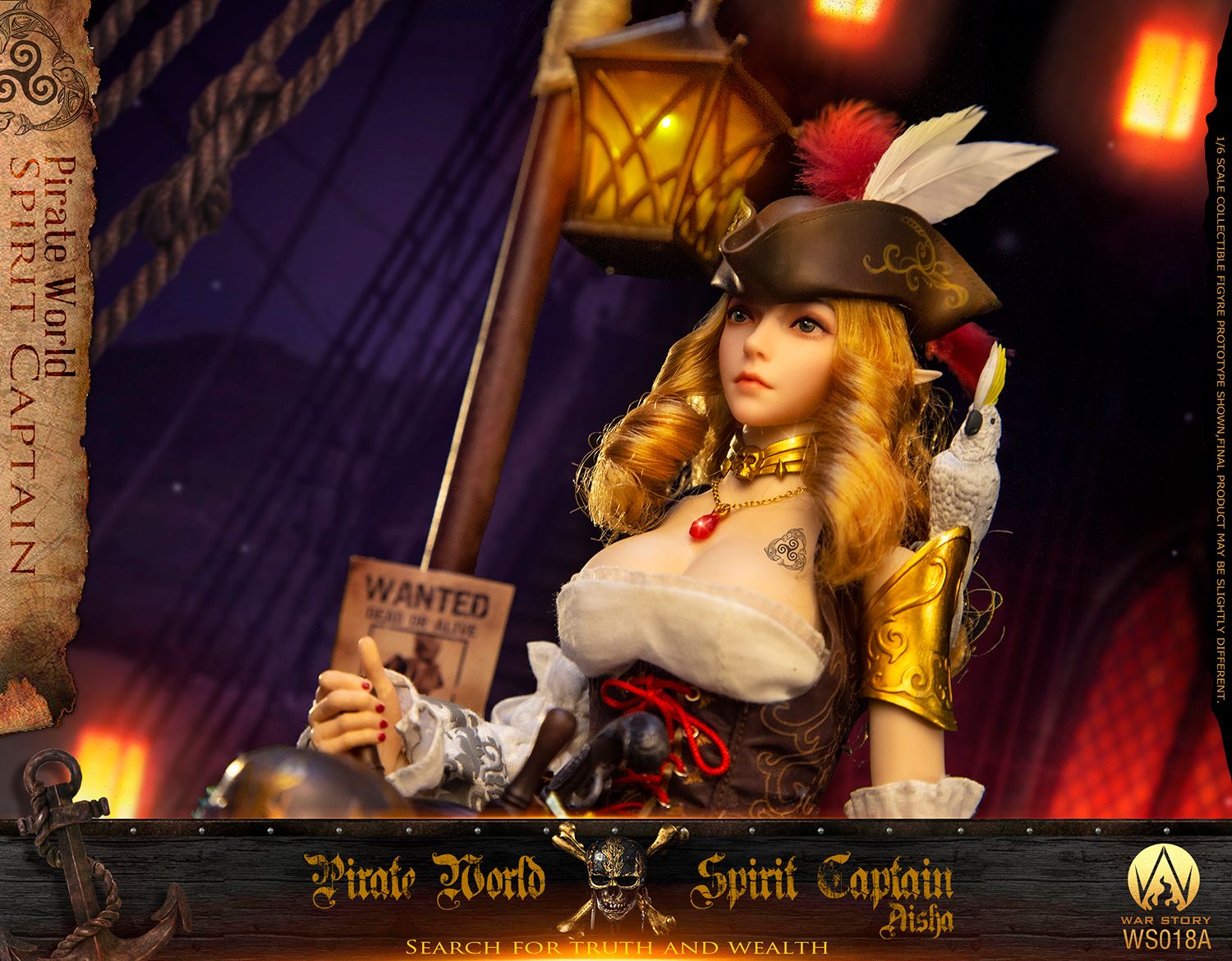 Spirit Captain Aisha - Pirate World Spirit Captain Aisha - Pirate World