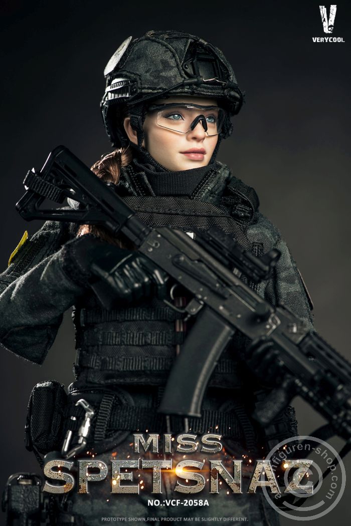 VCF2058A-08 Miss Spetsnaz 2.0 in MCB Camouflage - black Vest