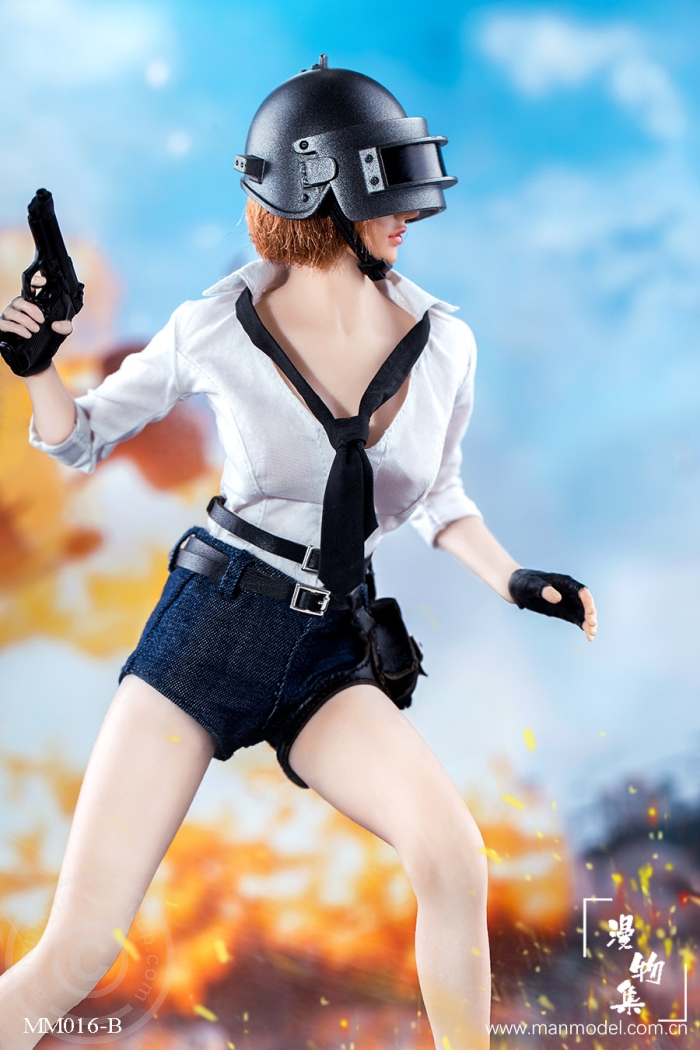 MaM16B-04 Winner Winner Chicken Dinner Female Combat Set B