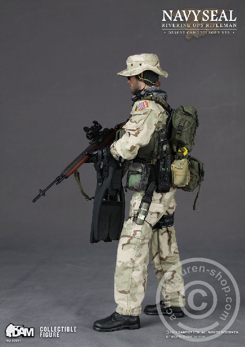 DA93011-10 Navy Seal Riverine OPS Rifleman - Desert