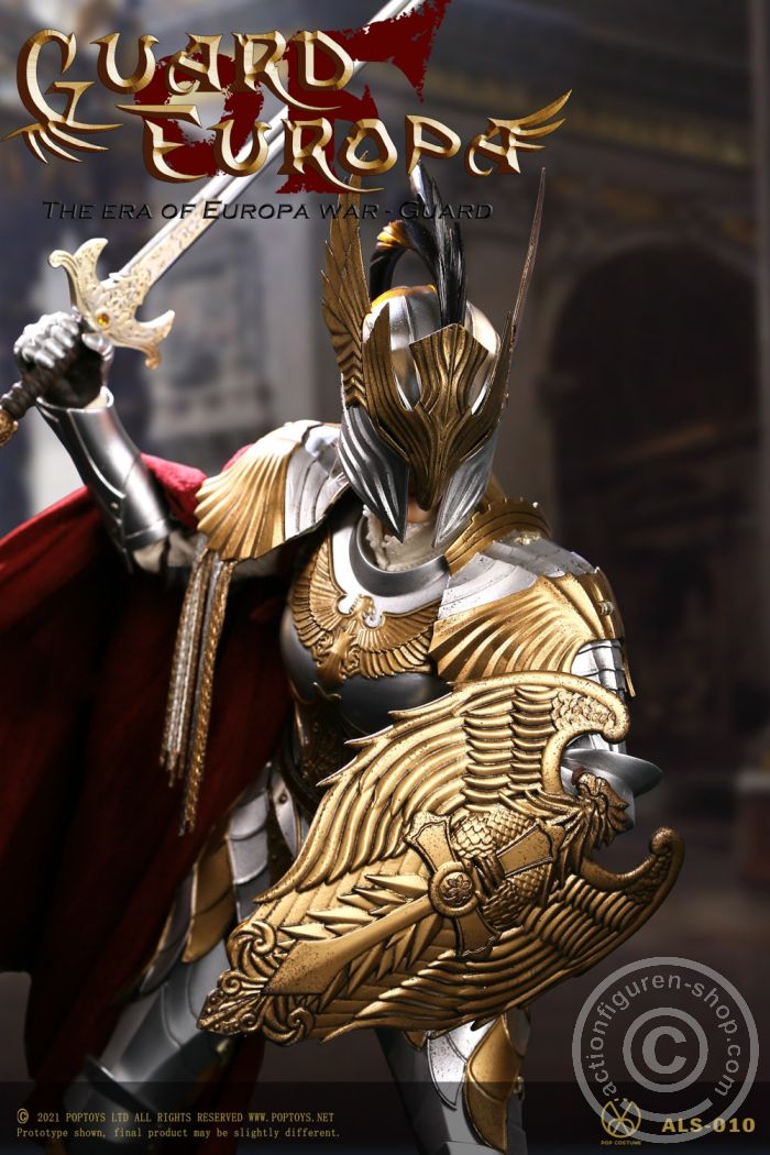 PTALS010-06 Eagle Knight Guard - Silver Armor Version