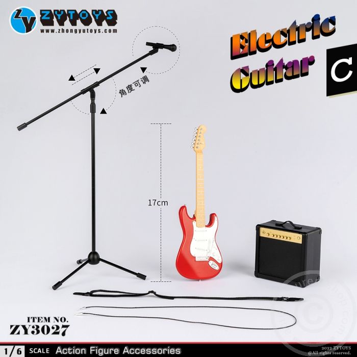 Electric Guitar w/ Accessories: Red