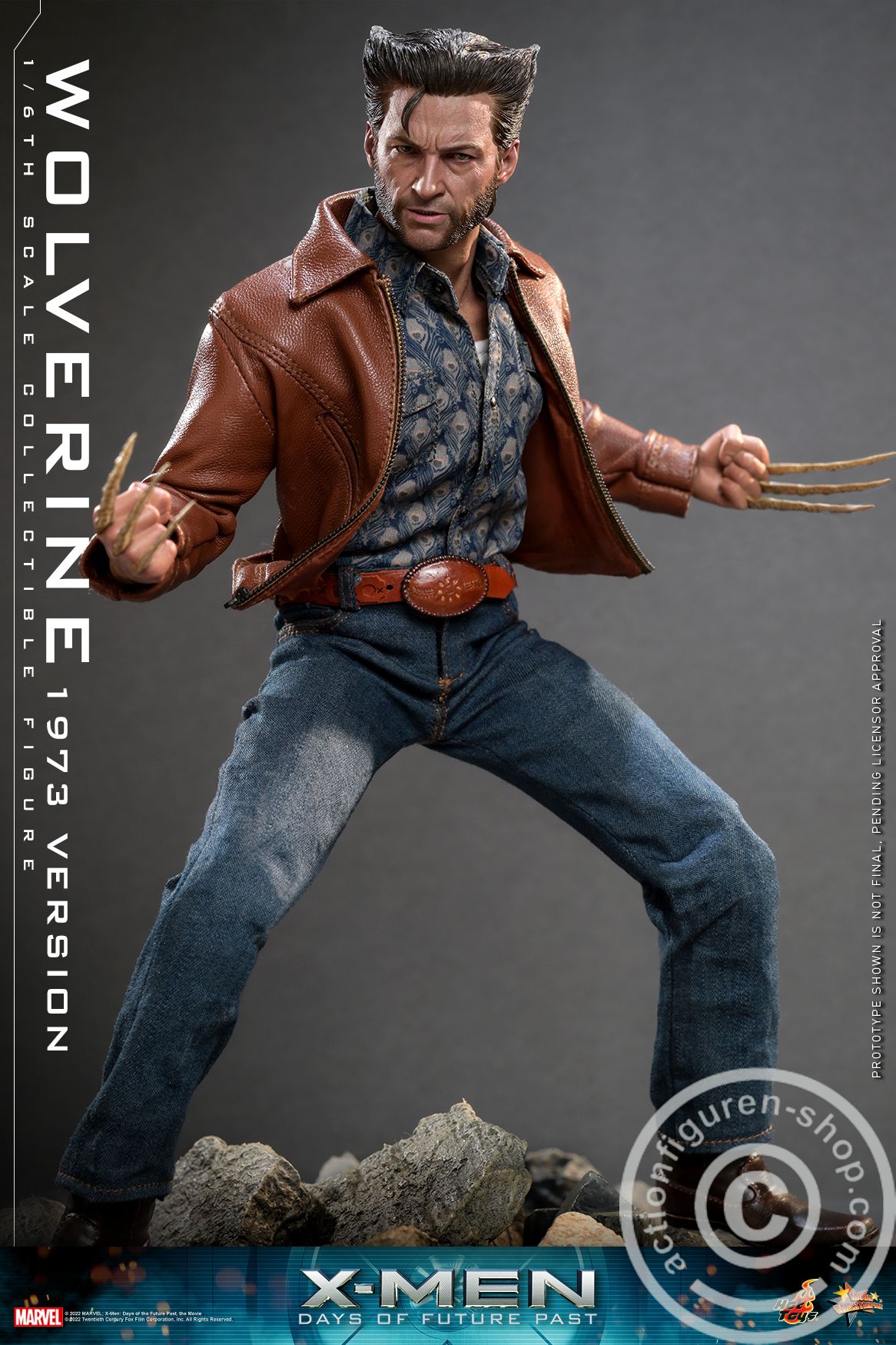 X-Men: Days of Future Past - Wolverine (1973 Version) - damaged Box X-Men: Days of Future Past - Wolverine (1973 Version) - damaged Box