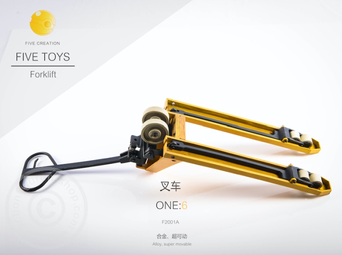 FTF2001A-07 Pallet Truck / Forklift - yellow / new