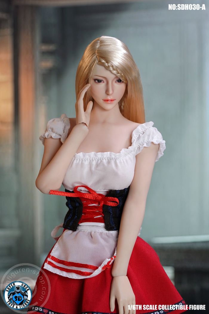 Female Head - long blond Hair Female Head - long blond Hair