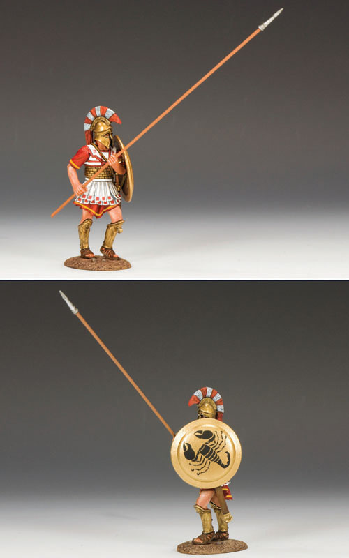 Hoplite w/ Long Spear (45 Degree)