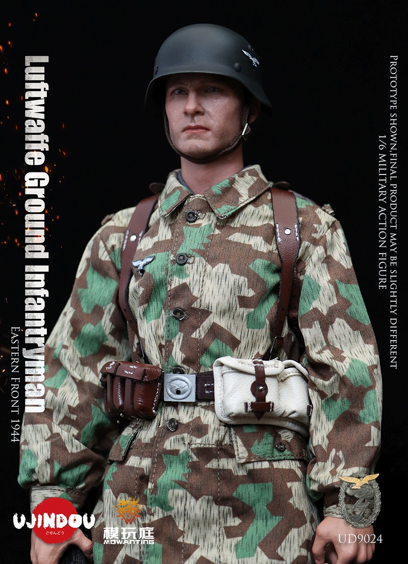 Luftwaffe Felddivison - Infantryman - WWII - Eastern Front 1944 Luftwaffe Felddivison - Infantryman - WWII - Eastern Front 1944