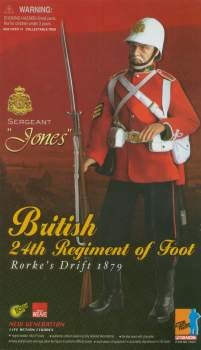 ミリタリー DRAGON British 24th Regiment of Foot RARE* 1/6 DRAGON 24TH REGIMENT OF FOOT BRITISH INF RORKES