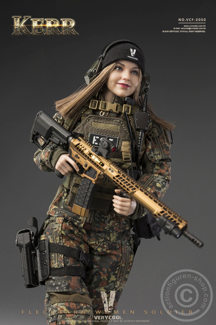 Flecktarn Woman Soldier - KERR